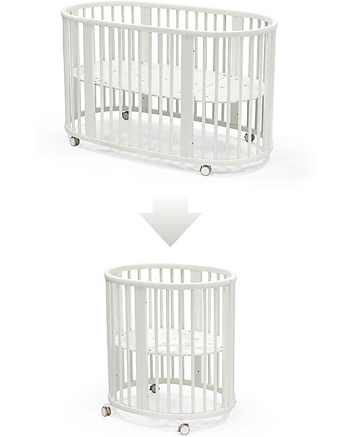 Stokke Downsizing Kit for Sleepi V3 Crib - White Convertible Beds