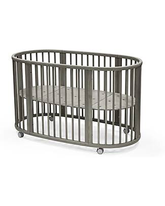 Stokke Evolutive Bed Sleepi V3 - Hazy Grey - Beech Wood Convertible Beds