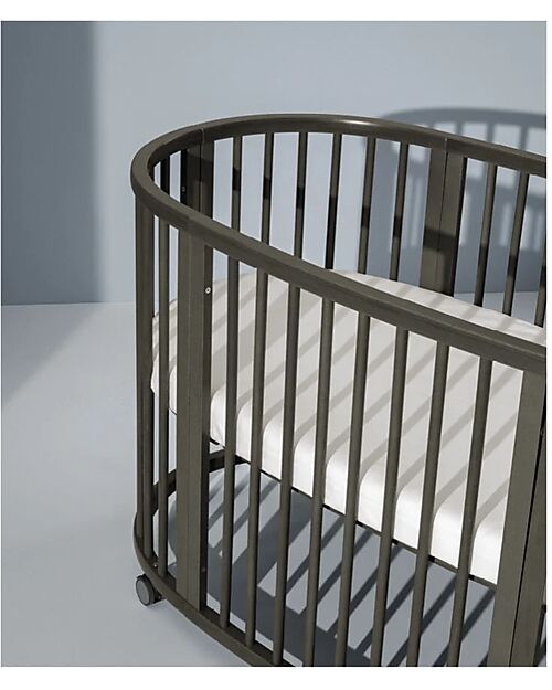 Stokke Evolutive Bed Sleepi V3 - Hazy Grey - Beech Wood Convertible Beds
