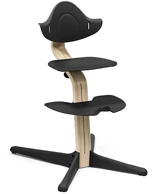 Stokke Evolutive Chair Nomi - Black - Natural High Chairs