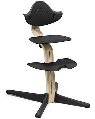Stokke Evolutive Chair Nomi - Black - Natural High Chairs