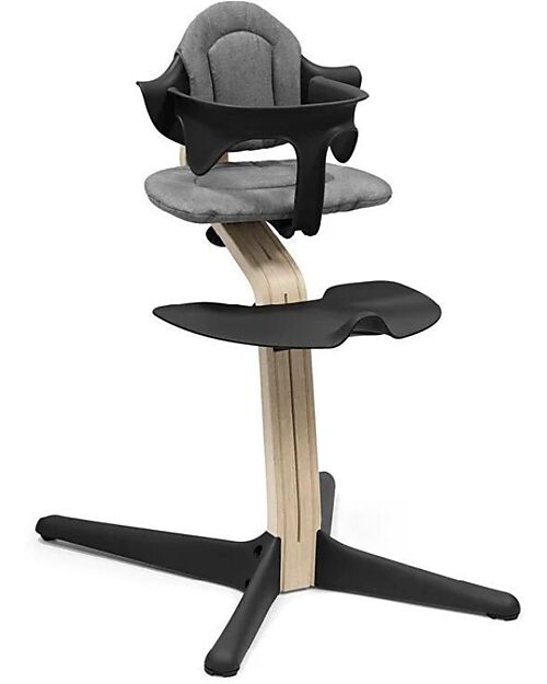 Stokke Evolutive Chair Nomi - Black - Natural High Chairs