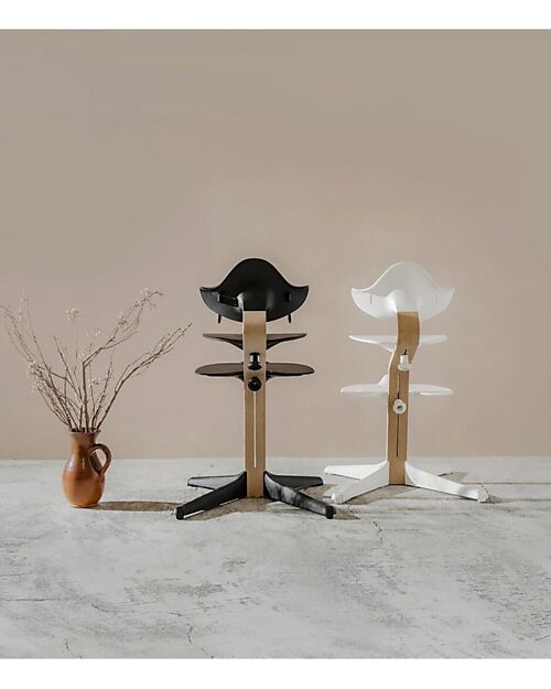Stokke Evolutive Chair Nomi - Black - Natural High Chairs