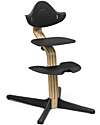 Stokke Evolutive Chair Nomi - Black - Oak Wood High Chairs