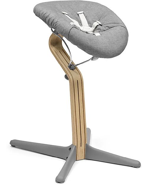 Stokke Evolutive Chair Nomi - Grey - Oak Wood High Chairs