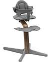 Stokke Evolutive Chair Nomi - Grey - Walnut Wood High Chairs