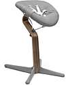 Stokke Evolutive Chair Nomi - Grey - Walnut Wood High Chairs