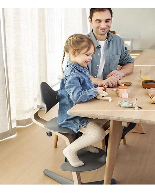 Stokke Evolutive Chair Nomi - Natural - Grey High Chairs