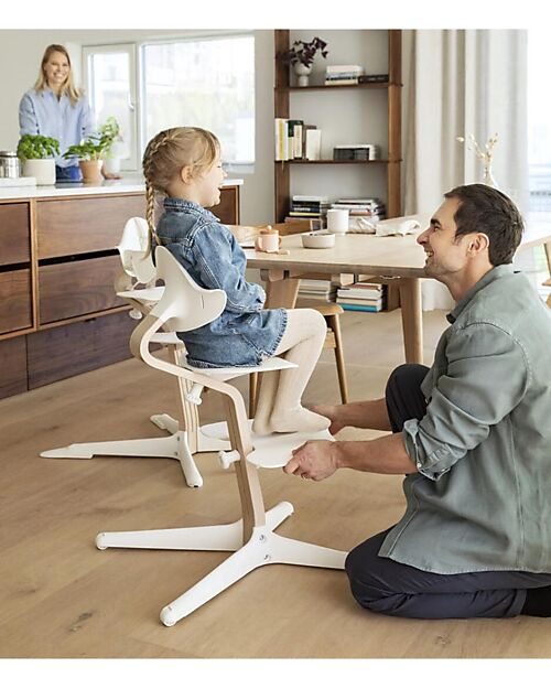 Stokke Evolutive Chair Nomi - White - Natural High Chairs