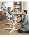Stokke Evolutive Chair Nomi - White - Natural High Chairs