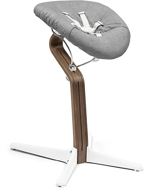 Stokke Evolutive Chair Nomi - White - Walnut Wood High Chairs
