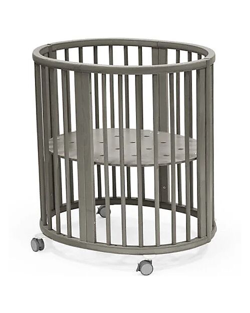 Stokke Evolutive Crib Sleepi Mini V3 - Hazy Grey - Beech Wood Cribs & Moses Baskets