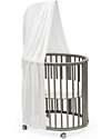 Stokke Evolutive Crib Sleepi Mini V3 - Hazy Grey - Beech Wood Cribs & Moses Baskets