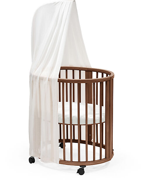 Stokke Evolutive Crib Sleepi Mini V3 - Warm Brown - Beech Wood Cribs & Moses Baskets