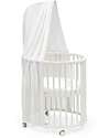 Stokke Evolutive Crib Sleepi Mini V3 - White - Beech Wood Cribs & Moses Baskets