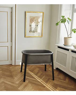 Stokke Evolutive Snoozi Crib - Graphite Grey Cribs & Moses Baskets