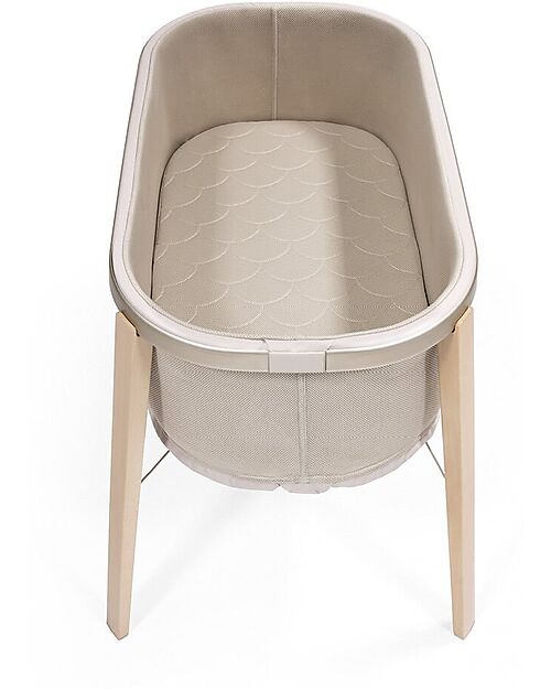 Stokke Evolutive Snoozi Crib - Sandi Beige Cribs & Moses Baskets