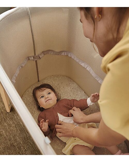 Stokke Evolutive Snoozi Crib - Sandi Beige Cribs & Moses Baskets