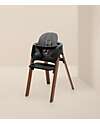 Stokke Evolutive Step Chair - Black - Golden Brown High Chairs