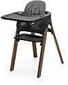 Stokke Evolutive Step Chair - Black - Golden Brown High Chairs