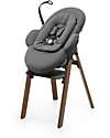 Stokke Evolutive Step Chair - Black - Golden Brown High Chairs