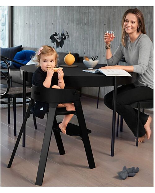 Stokke ステップスチェア　ブラック Amazon.co.jp: Stokke (ストッケ) ステップス ベビーチェア