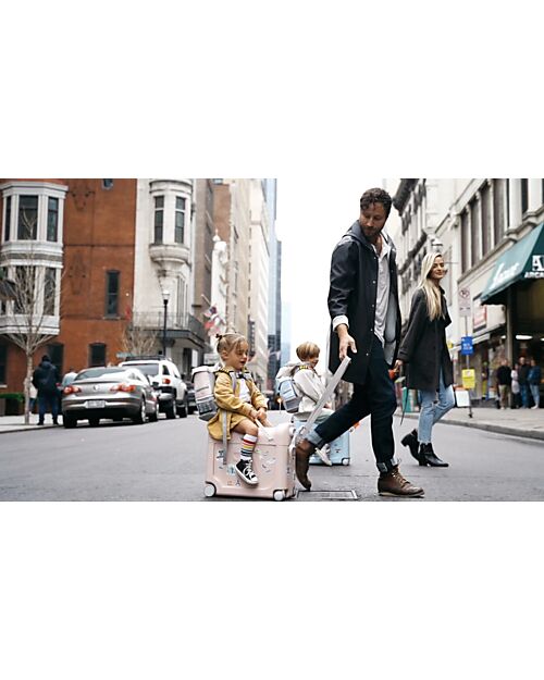 Stokke Expandable CrewBackpack JetKids - For Kids -Pink Lemonade Travel Bags