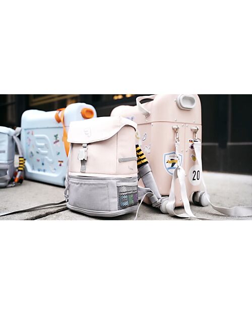 Stokke Expandable CrewBackpack JetKids - For Kids -Pink Lemonade Travel Bags