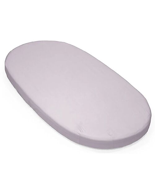 Stokke Fitted Sheet for Evolutive Bed Sleepi V3 - Lavander - 100% Cotton Bed Sheets and Pillow Cases