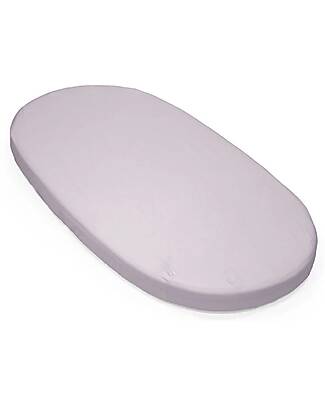Stokke Fitted Sheet for Evolutive Bed Sleepi V3 - Lavander - 100% Cotton Bed Sheets and Pillow Cases
