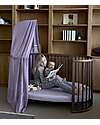Stokke Fitted Sheet for Evolutive Bed Sleepi V3 - Lavander - 100% Cotton Bed Sheets and Pillow Cases