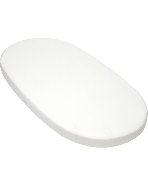 Stokke Fitted Sheet for Evolutive Bed Sleepi V3 - White - 100% Cotton Bed Sheets and Pillow Cases