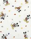 Stokke Fitted Sheet for Evolutive Crib Sleepi Mini - Mickey Celebration - 100% Cotton Cradle Bed Linen
