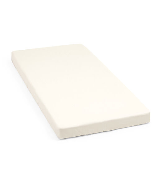 Stokke Fitted Sheet for Nighti Bed - Birch Beige - Organic Cotton Bed Sheets and Pillow Cases
