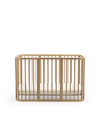 Stokke Fitted Sheet for Nighti Bed - Birch Beige - Organic Cotton Bed Sheets and Pillow Cases