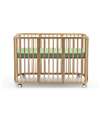 Stokke Fitted Sheet for Nighti Bed - Sage Green - Organic Cotton Bed Sheets and Pillow Cases