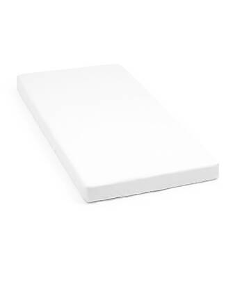 Stokke Fitted Sheet for Nighti Bed - White - Organic Cotton Bed Sheets and Pillow Cases