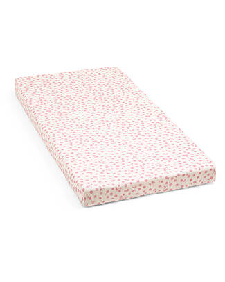 Stokke Fitted Sheet for Nighti Bed - Wild Rose - Organic Cotton Bed Sheets and Pillow Cases
