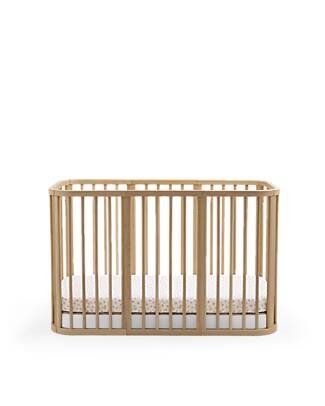 Stokke Fitted Sheet for Nighti Bed - Wild Rose - Organic Cotton Bed Sheets and Pillow Cases
