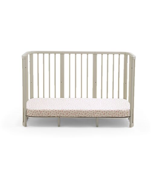 Stokke Fitted Sheet for Nighti Bed - Wild Rose - Organic Cotton Bed Sheets and Pillow Cases