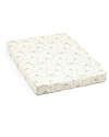 Stokke Fitted Sheet for Nighti Mini Crib - Sage Green Map - Organic Cotton (OCS) Bed Sheets and Pillow Cases