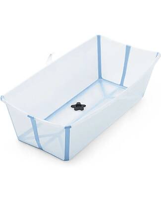 Stokke Flexi Bath X-Large Bathtub - Up to 6 Years - Ocean Blue Baby Bath Tubs and Accessories