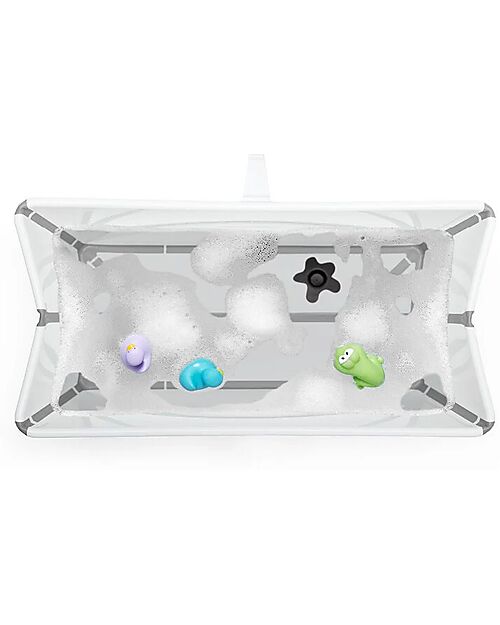 Stokke Flexi Bath X-Large Bathtub - Up to 6 Years - White Baby Bath Tubs and Accessories