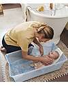 Stokke Flexi Bath XL Bathtub- With Support for Newborns - Ocean Blue Baby Bath Tubs and Accessories