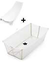 Stokke Flexi Bath XL Bathtub- With Support for Newborns - Sandy Beige Baby Bath Tubs and Accessories