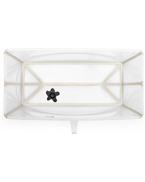 Stokke Flexi Bath XL Bathtub- With Support for Newborns - Sandy Beige Baby Bath Tubs and Accessories