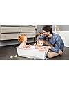 Stokke Flexi Bath XL Bathtub- With Support for Newborns - Sandy Beige Baby Bath Tubs and Accessories