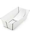 Stokke Flexi Bath XL Bathtub- With Support for Newborns - White Baby Bath Tubs and Accessories