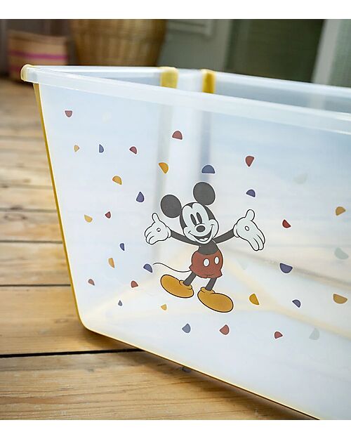 Stokke Foldable Bathtub - Flexi Bath - Mickey Celebration Baby Bath Tubs and Accessories