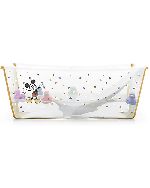 Stokke Foldable Bathtub - Flexi Bath - Mickey Celebration Baby Bath Tubs and Accessories